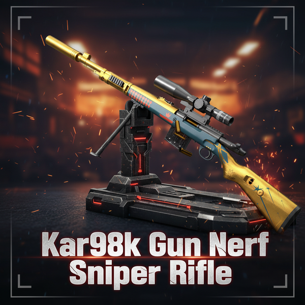 Body Sling Kar98k Gun Nerf Sniper Rifle