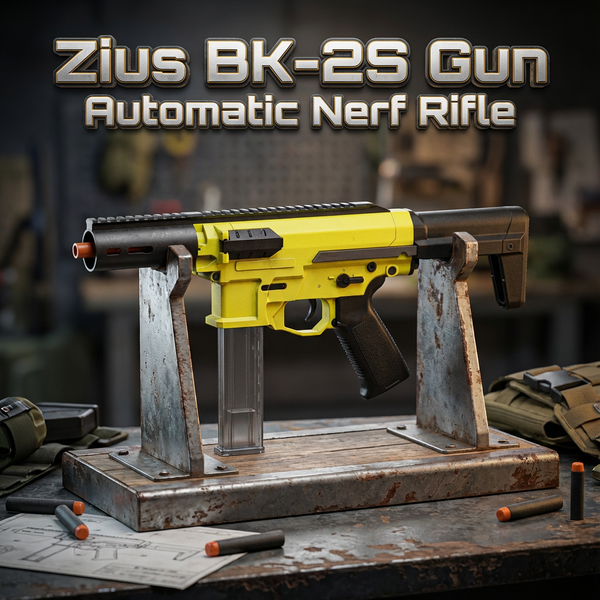 Zius BK-2S Gun Automatic Nerf Rifle