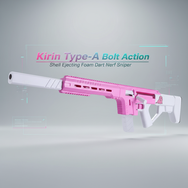 Kirin Type-A Bolt Action Shell Ejecting Foam Dart Nerf Sniper