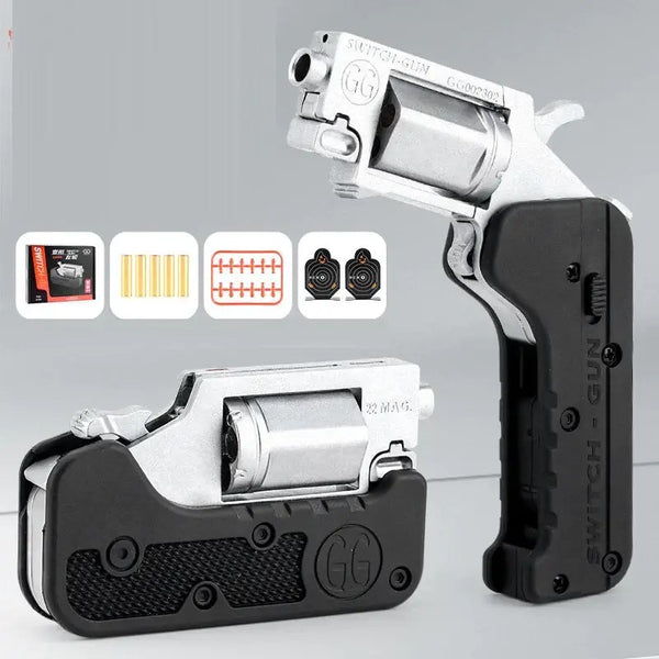 Mini revolver à bascule en alliage Nerf Guns