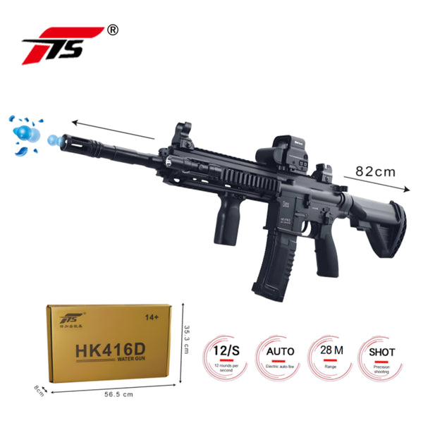 Metal Gel Blaster HK416D Rifle With Flashlight