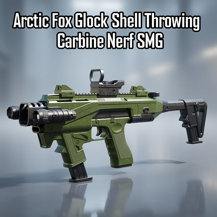 Shell Throwing Green Gun Arctic Fox Glock Shell Throwing Carbine Nerf SMG – rng