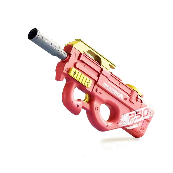 Automatic Pink Plastic P90 Water Gun