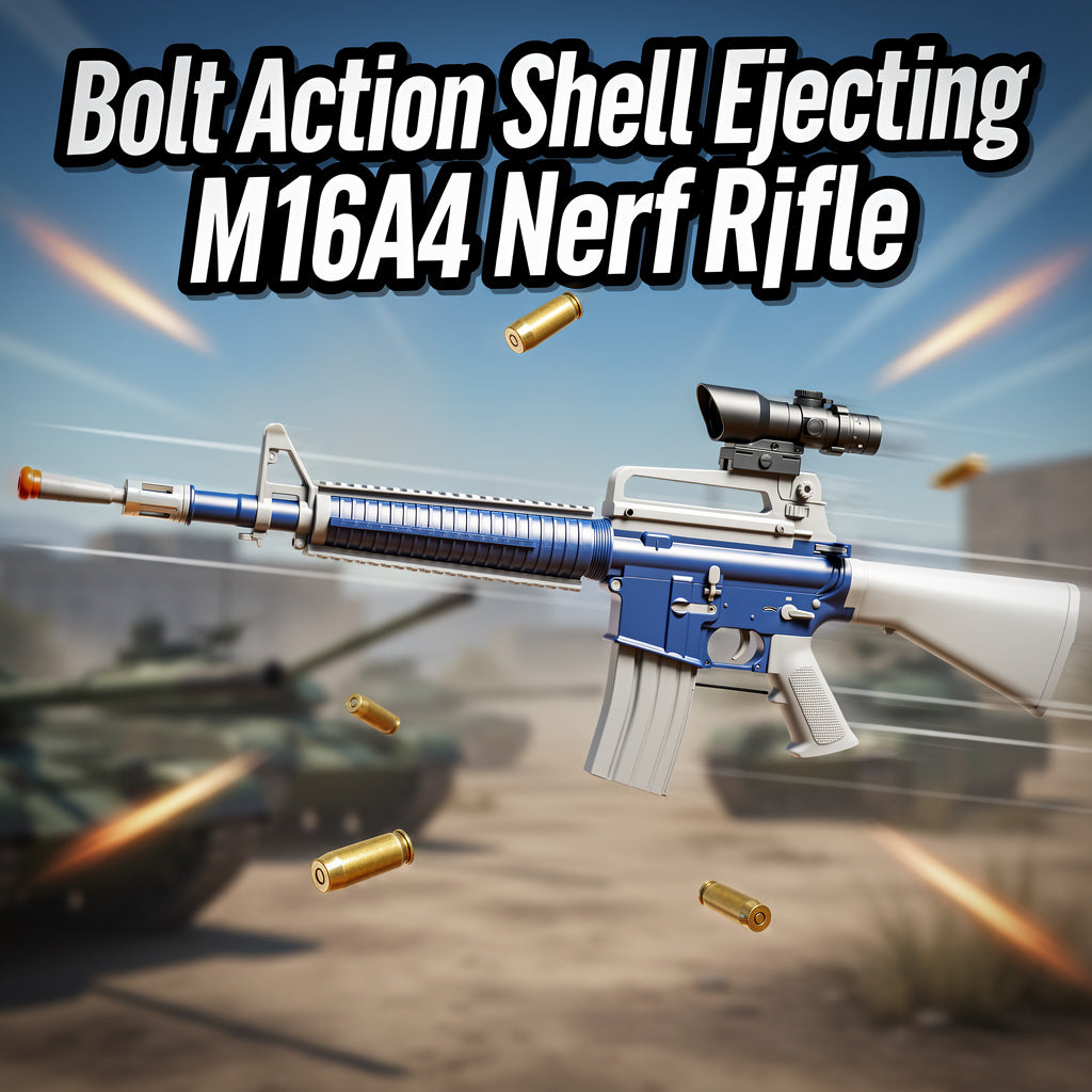 Bolt Action Shell Ejecting M16A4 Nerf Rifle – rng