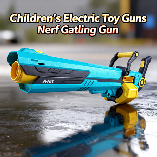 Children's Electric Toy Guns Nerf Gatling Gun