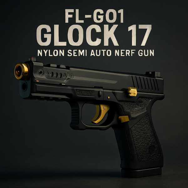 FL-G01 Glock 17 Nylon Semi Auto Nerf Gun