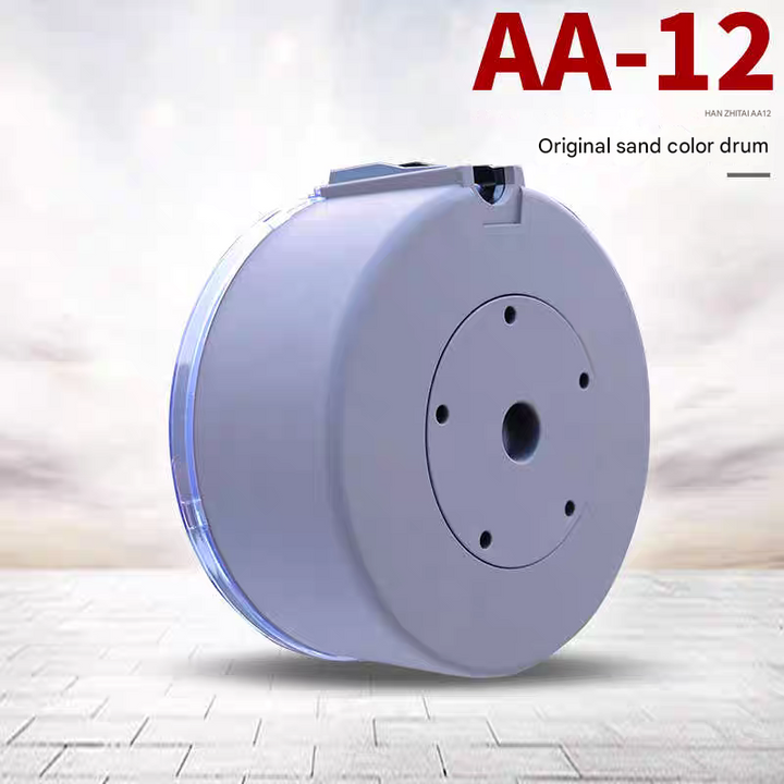 Full HZT AA12 Nerf kit: nylon tan frame, 20 darts and shells, battery for gel/foam compatible shotgun play