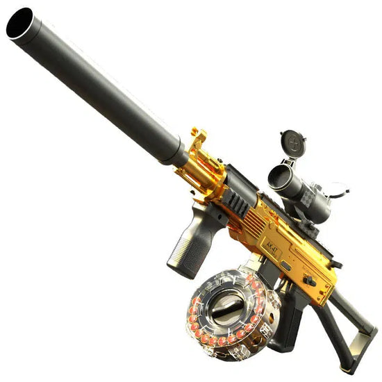 Shell Friesian Rng HD AK74U Toy Gun Shell Ejecting Nerf Rifle – rng