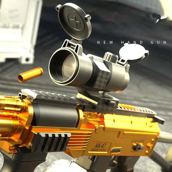 Shell Friesian Rng HD AK74U Toy Gun Shell Ejecting Nerf Rifle – rng
