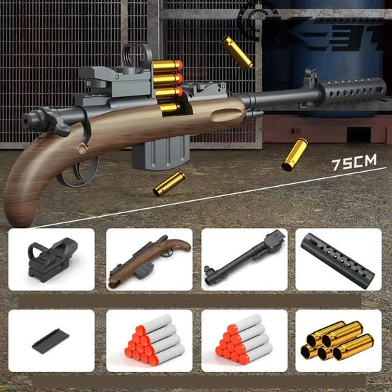 Shell Friesian Rng K-31 Shell Ejecting Bolt Action Nerf Rifle – rng