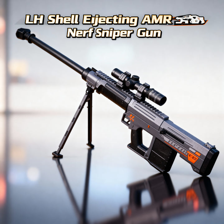 LH Shell Ejecting AMR Nerf Sniper Gun
