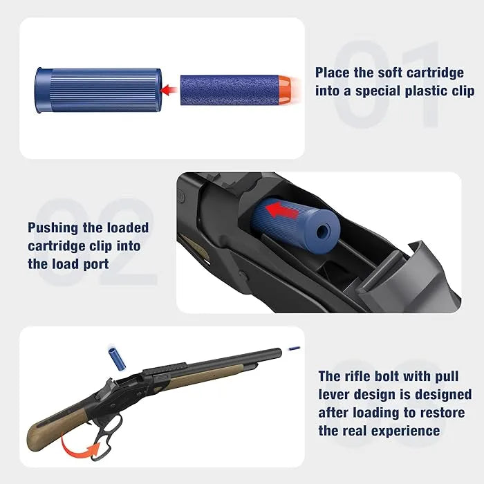 1887 winchester lever action shotgun nerf