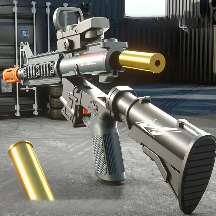 M4A1 Folding Shell Ejecting Gun Nerf Rifle – rng