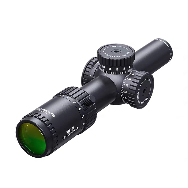 TD HD 1.2-6X24IR-A Scope Red Green Blue Reticle