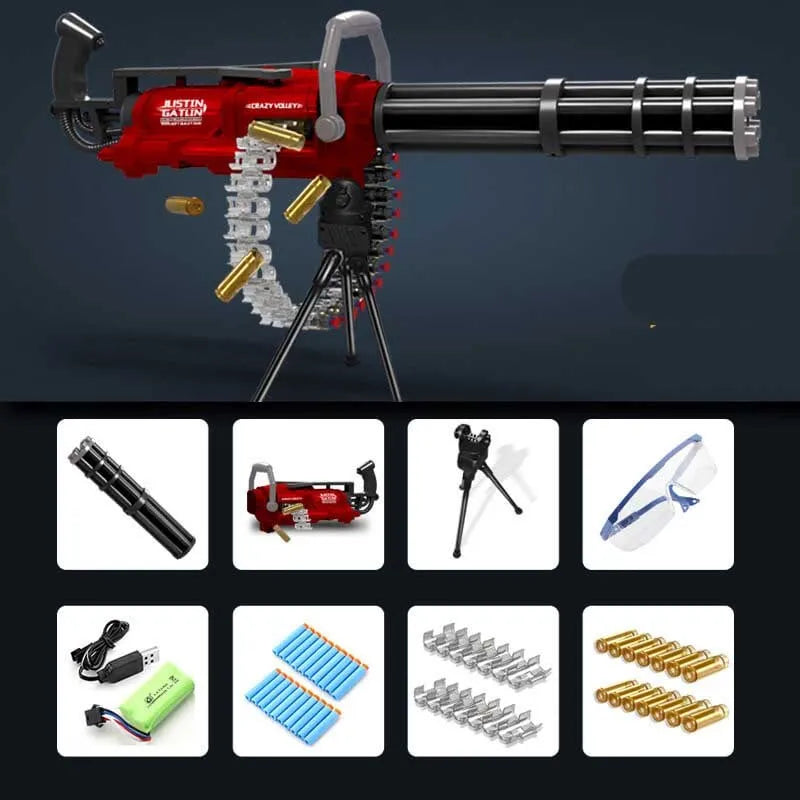 With Shell Ejection Minigun Nerf Gatling Gun – rng
