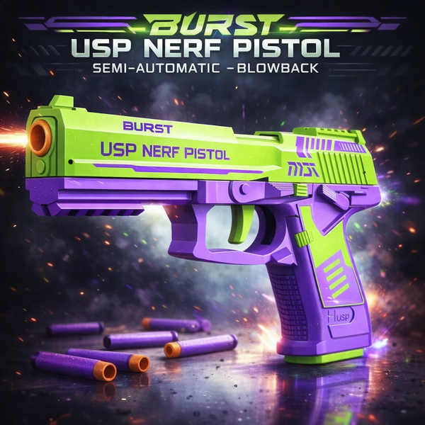 Shellback Nerf Semi Auto Nerf Gun Automatic Blasters – rng