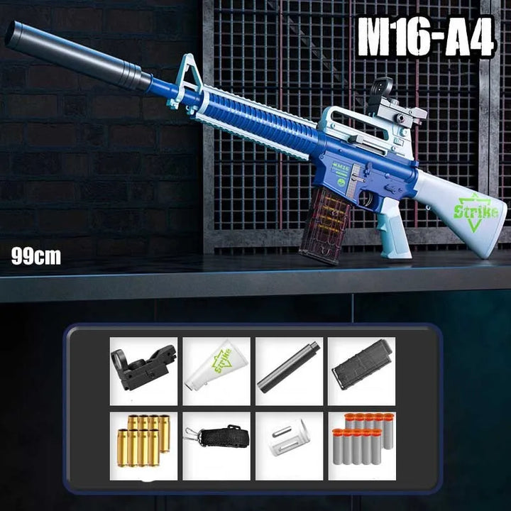 Bolt Action Shell Ejecting M16A4 Nerf Rifle – rng