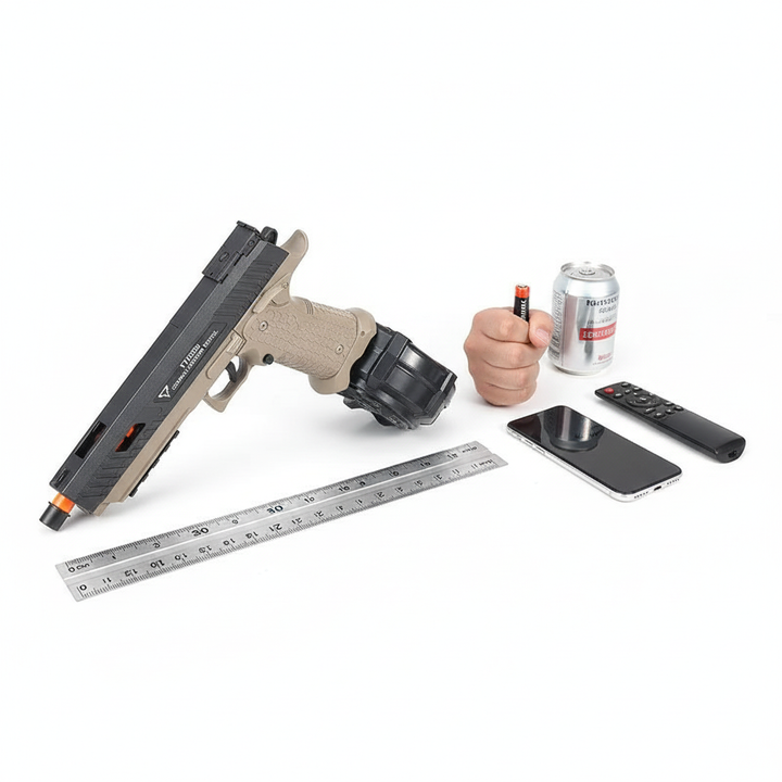 TTI 2011 Gel Blaster Size Comparison - Dimensions Scale Reference Combat Master