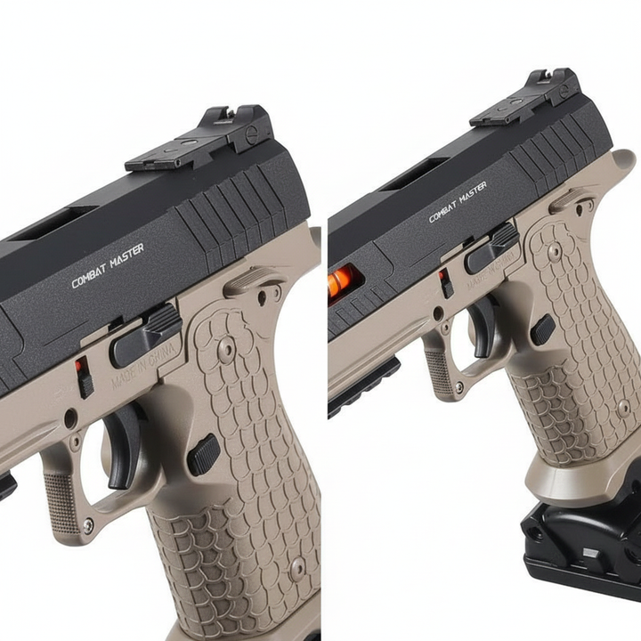 TTI 2011 Gel Blaster Close-up Details - Flash Suppressor Trigger Magazine Quality