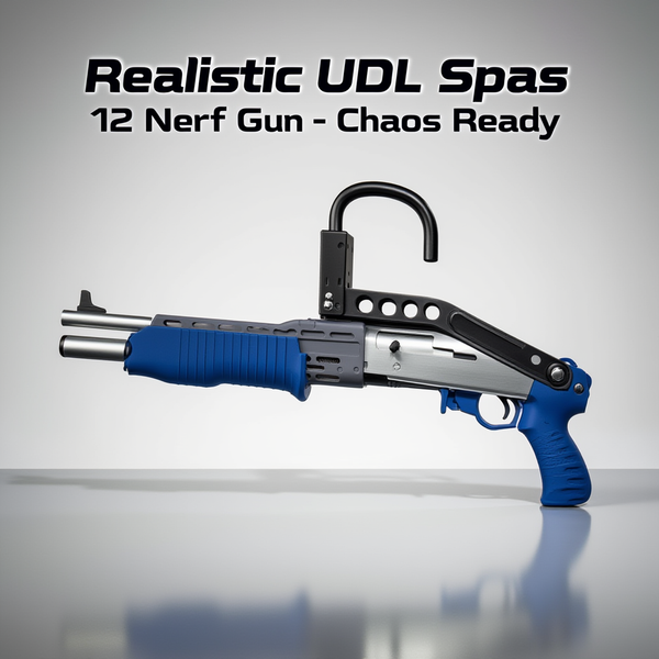 UDL Spas 12 Nerf Shotgun - Realistic Fold & Eject