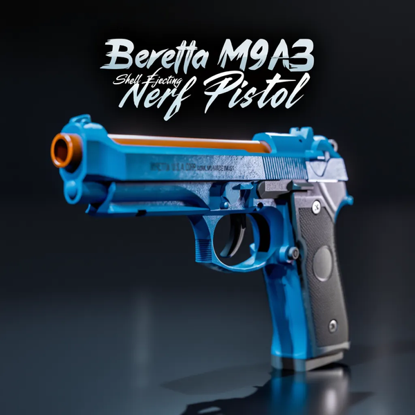 Beretta M9A3 Semi Auto Shell Ejecting Nerf Pistol